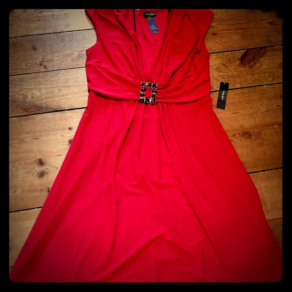 Bisou Bisou Red Size 8 Dress